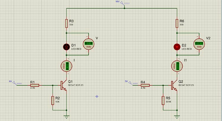 BC547 Transistor Circuit Diagram
