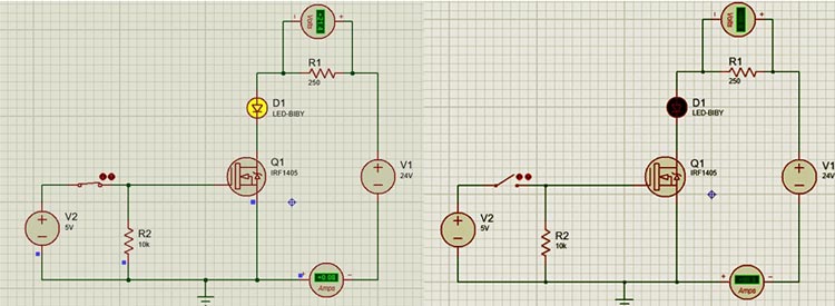 P55NF06 MOSFET电路图