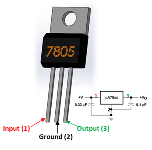 7805电压调节器ICPinout, Features, Circuit, Equivalent & Datasheet - bet188真人在线