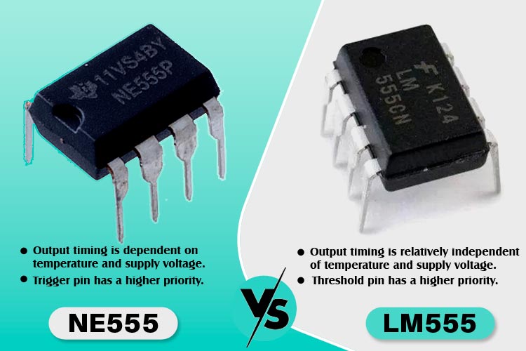 NE555 Vs LM555