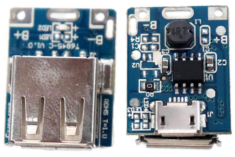 电源模块T6845C (5V升压电源模块锂电池充电保护板USB) bet188真人在线