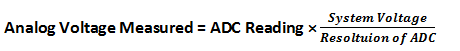 ADC对电压公式