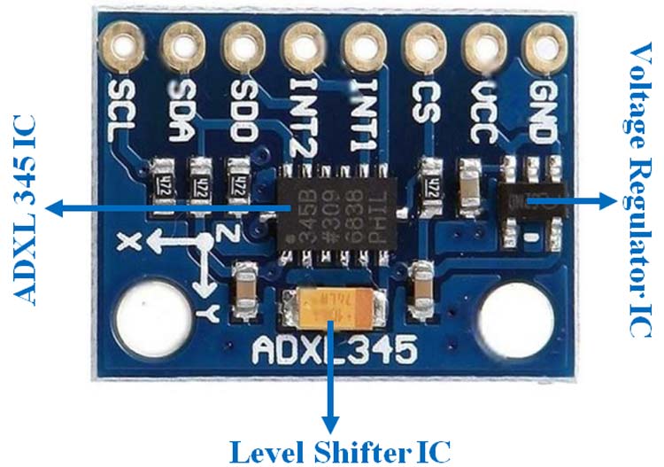 ADXL345加速度计模块