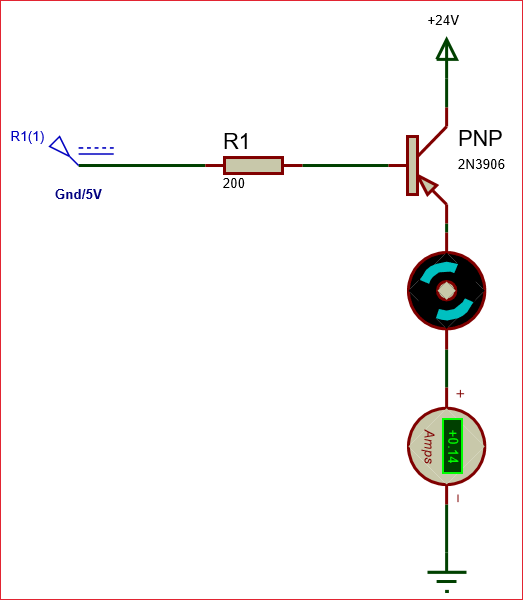 电路采用2N3906 PNP晶体管