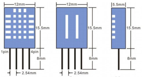 DHT11-Temperature传感器2维模型