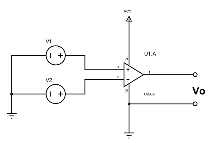 LM339电压比较器电路