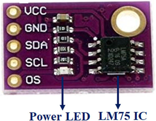 LM75温度传感器模块描述