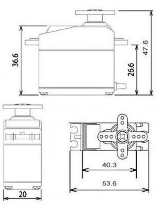MG996R伺服电机Datasheet，接线图及功能表 bet188真人在线