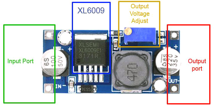 XL6009电源模块板