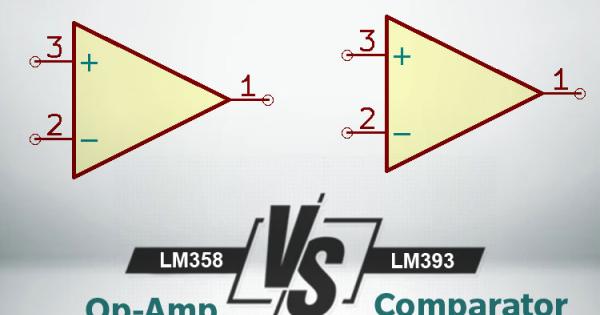 OP-AMP和比较器之间的差异